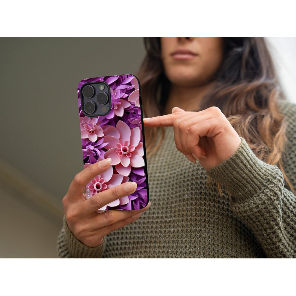 Θήκη Sonique 3D Flower Series για Xiaomi Mi 11 Lite 4G / Mi 11 Lite 5G Ροζ