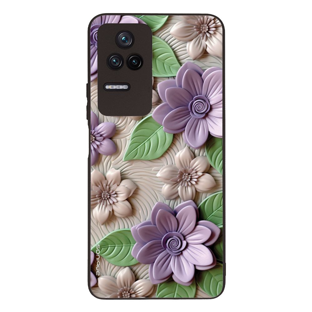 Θήκη Sonique 3D Flower Series για Xiaomi Poco F4 5G Βιολετί