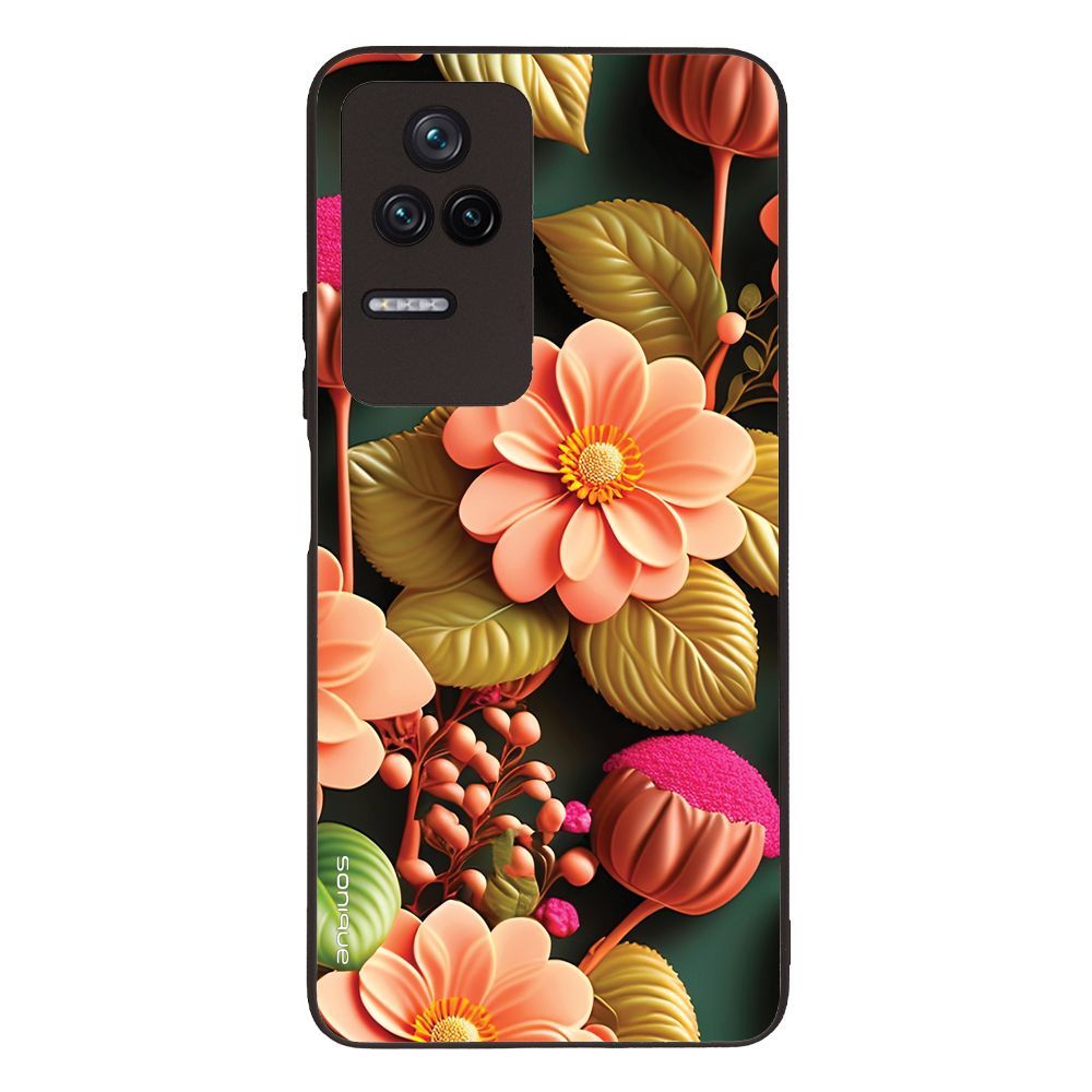 Θήκη Sonique 3D Flower Series για Xiaomi Poco F4 5G Σομόν