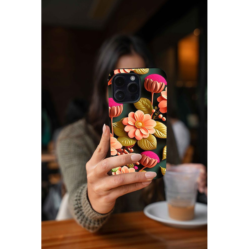 Θήκη Sonique 3D Flower Series για Xiaomi Poco F5 5G Σομόν