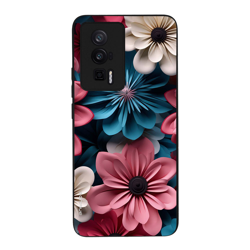 Θήκη Sonique 3D Flower Series για Xiaomi Poco F5 Pro 5G Ροζ 01