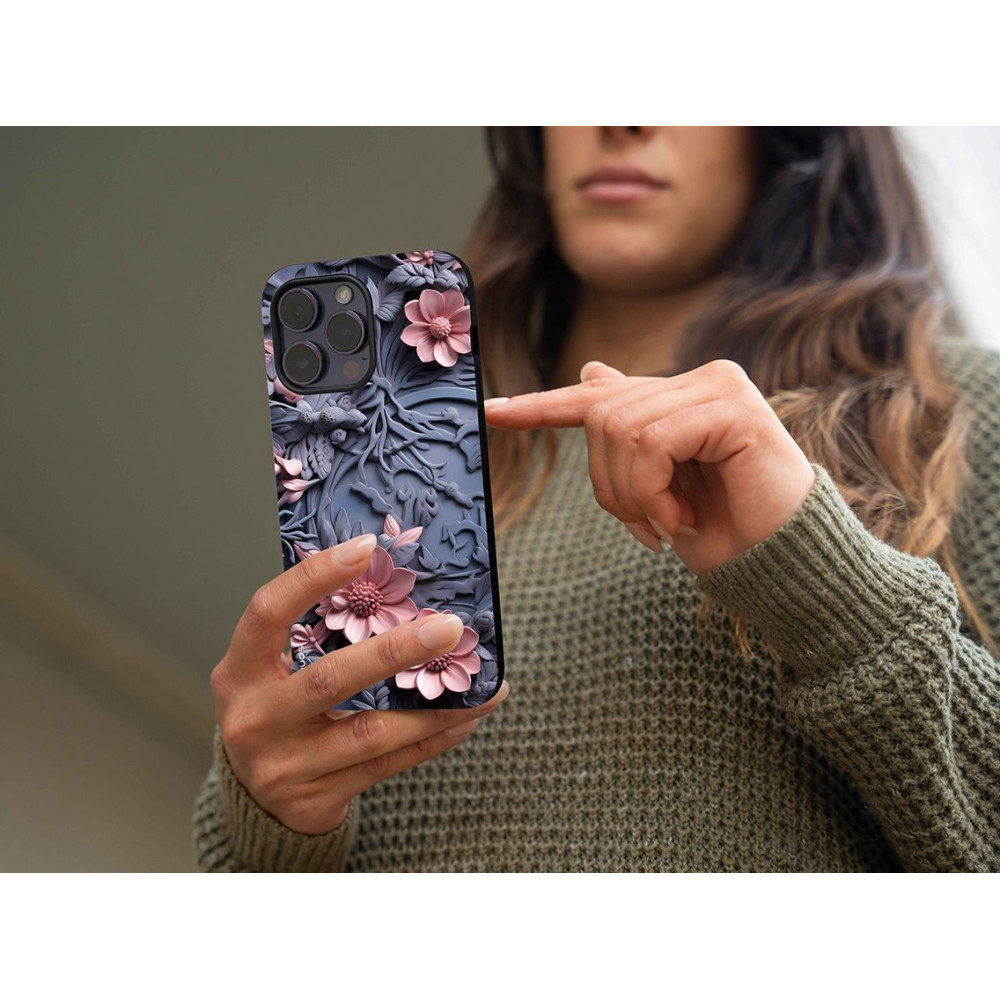 Θήκη Sonique 3D Flower Series για Xiaomi Poco F6 5G Ροζ 02
