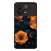 Θήκη Sonique 3D Flower Series για Xiaomi Poco F6 Pro 5G Πορτοκαλί 01