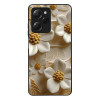 Θήκη Sonique 3D Flower Series για Xiaomi Poco X5 Pro 5G Λευκό