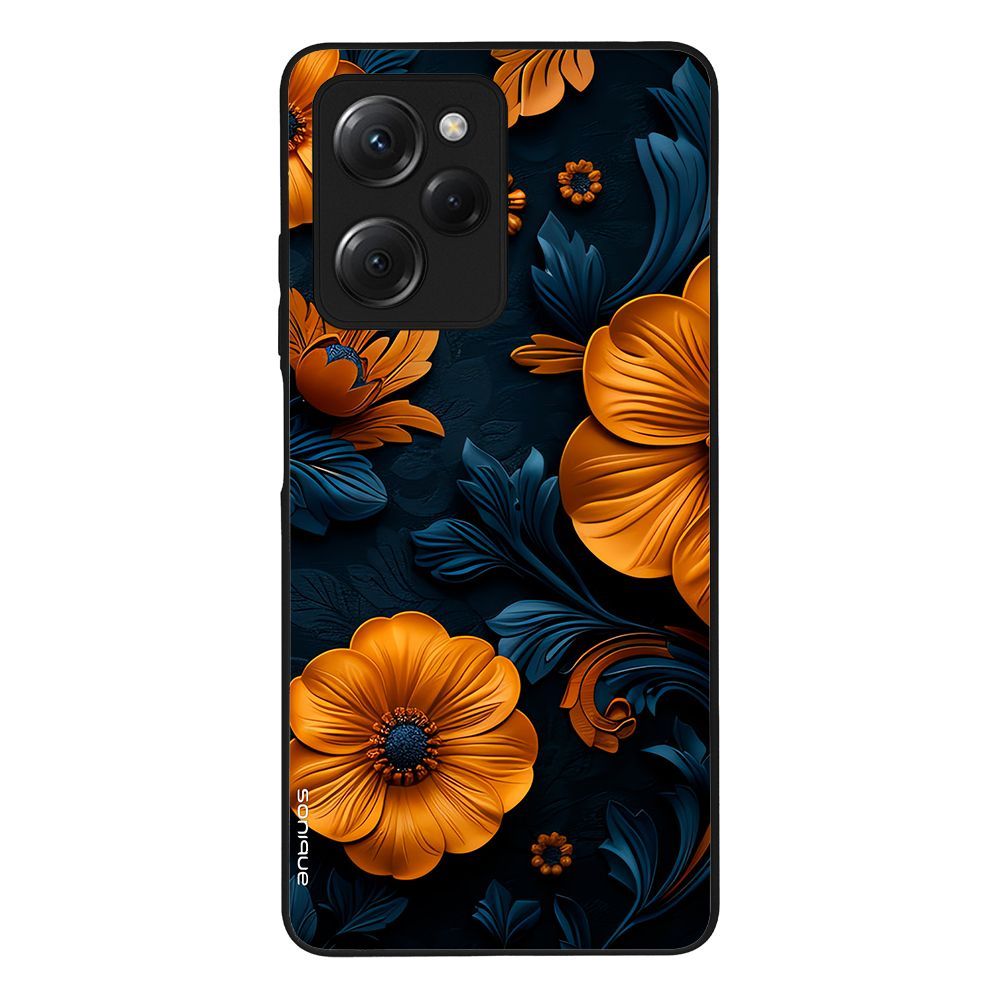 Θήκη Sonique 3D Flower Series για Xiaomi Poco X5 Pro 5G Πορτοκαλί 01