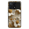 Θήκη Sonique 3D Flower Series για Xiaomi Poco X6 Pro 5G Λευκό