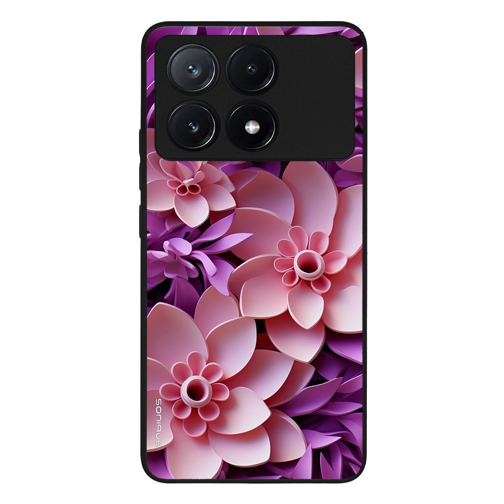 Θήκη Sonique 3D Flower Series για Xiaomi Poco X6 Pro 5G Ροζ