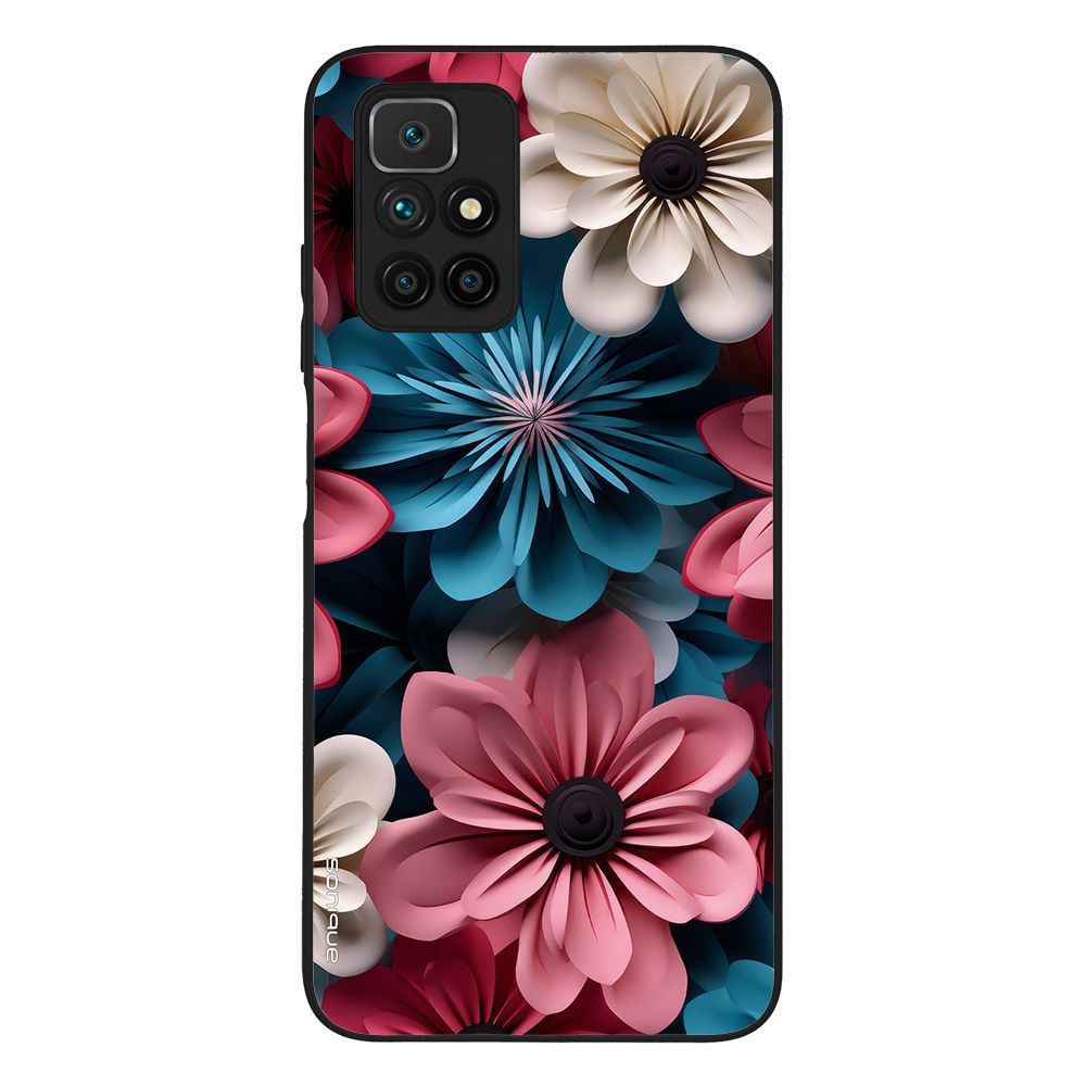 Θήκη Sonique 3D Flower Series για Xiaomi Redmi 10 / Redmi 10 2022 Ροζ 01