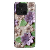 Θήκη Sonique 3D Flower Series για Xiaomi Redmi 10C Βιολετί