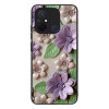 Θήκη Sonique 3D Flower Series για Xiaomi Redmi 12C Βιολετί
