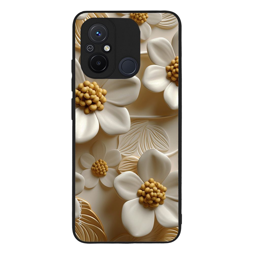 Θήκη Sonique 3D Flower Series για Xiaomi Redmi 12C Λευκό