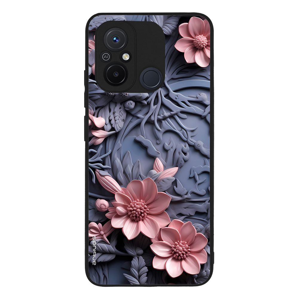 Θήκη Sonique 3D Flower Series για Xiaomi Redmi 12C Ροζ 02