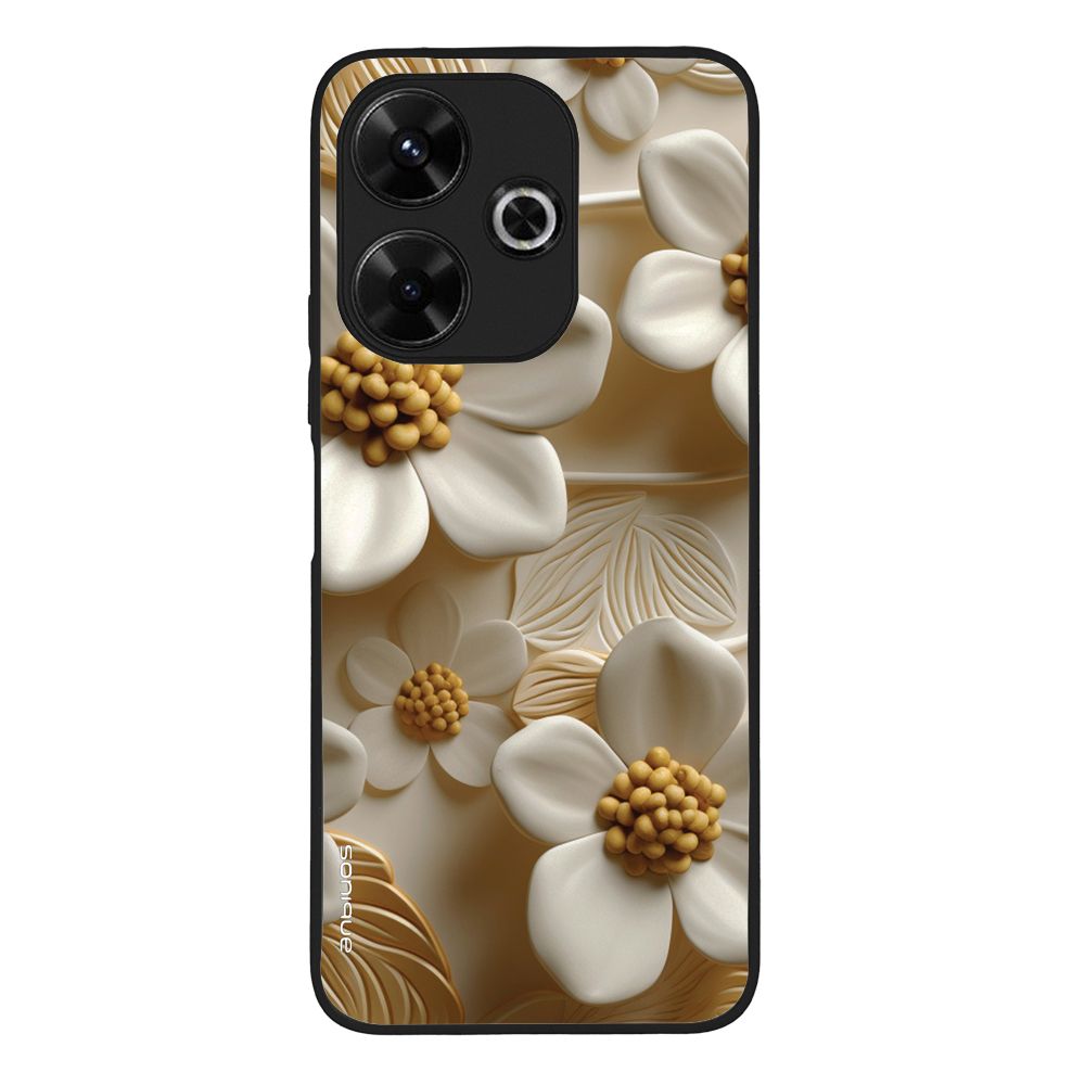 Θήκη Sonique 3D Flower Series για Xiaomi Redmi 13 4G / Poco M6 4G Λευκό