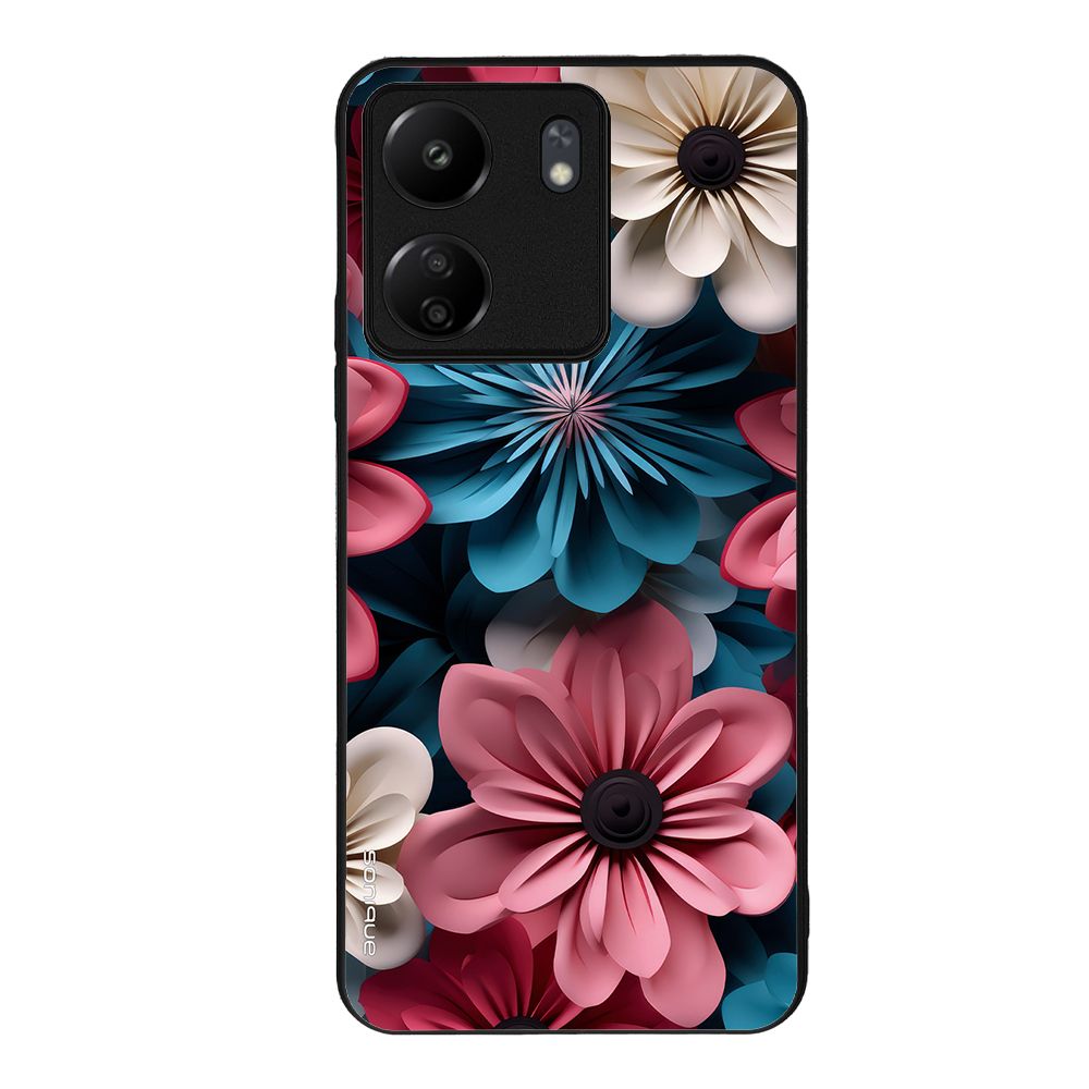 Θήκη Sonique 3D Flower Series για Xiaomi Redmi 13C 4G / Poco C65 4G Ροζ 01