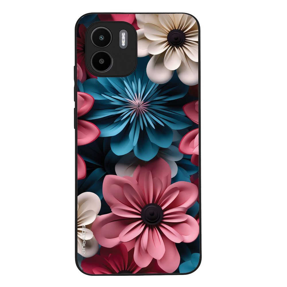 Θήκη Sonique 3D Flower Series για Xiaomi Redmi A1 / Redmi A2 Ροζ 01