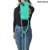 Θήκη Σιλικόνης με Κορδόνι CarryHang Sonique Xiaomi Redmi Note 14 Pro 5G / Redmi Note 14 Pro Plus 5G / Poco X7 5G Γαλάζιο