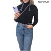 Θήκη Σιλικόνης με Κορδόνι CarryHang Sonique Xiaomi Redmi Note 14 Pro 5G / Redmi Note 14 Pro Plus 5G / Poco X7 5G Λιλά