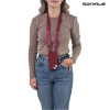 Θήκη Σιλικόνης με Strap CarryHang Sonique Xiaomi Redmi Note 14 Pro 5G / Redmi Note 14 Pro Plus 5G / Poco X7 5G Μπορντό