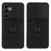 Θήκη Ring Armor CamPro Sonique για Samsung Galaxy S24 FE Μαύρο