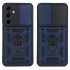 Θήκη Ring Armor CamPro Sonique για Samsung Galaxy S24 FE Μπλέ