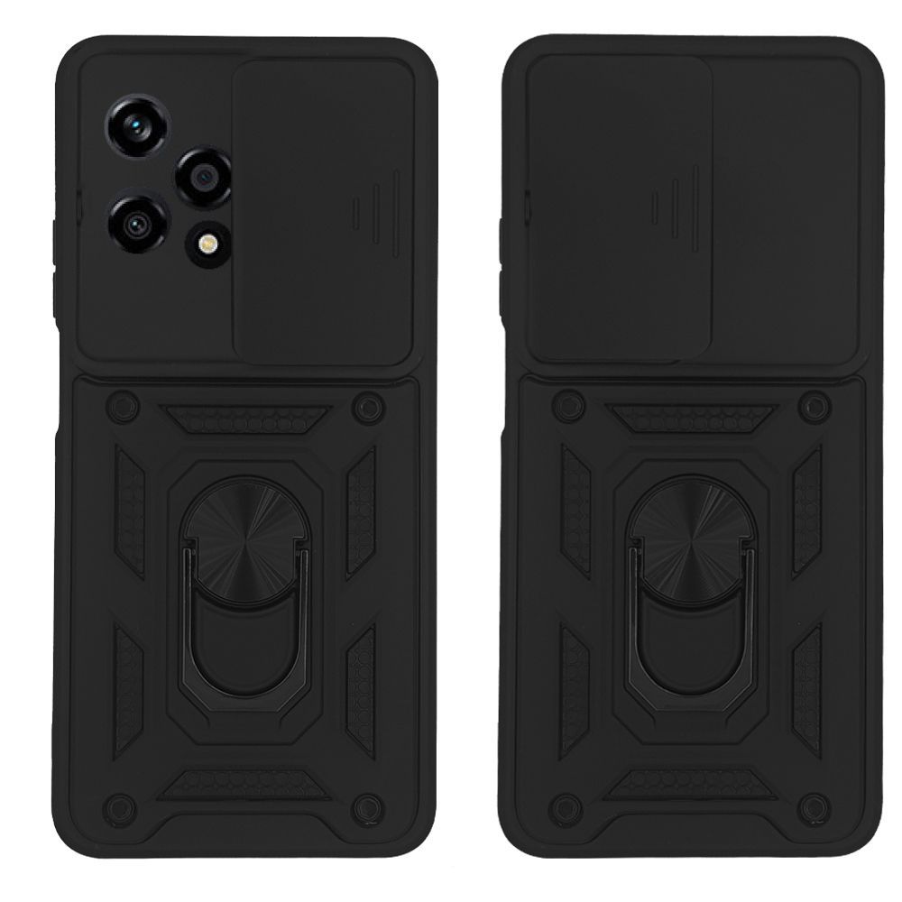 Θήκη Ring Armor CamPro Sonique Honor 200 Lite 5G Μαύρο