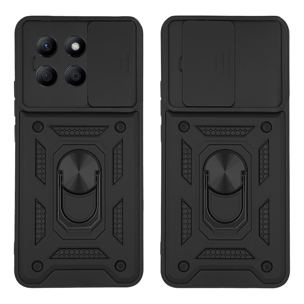 Θήκη Ring Armor CamPro Sonique Honor X8b Μαύρο
