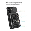 Θήκη Ring Armor CamPro Sonique Honor X8b Μαύρο
