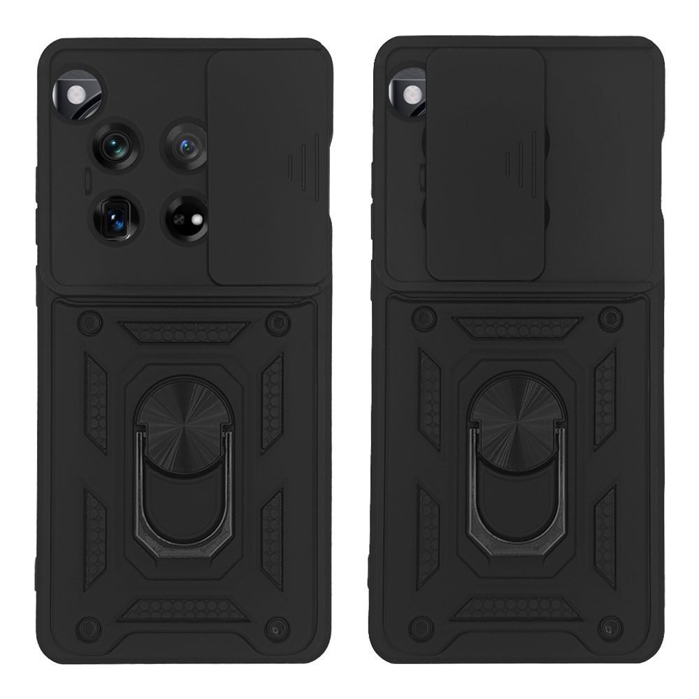 Θήκη Ring Armor CamPro Sonique για OnePlus OnePlus 12 5G Μαύρο