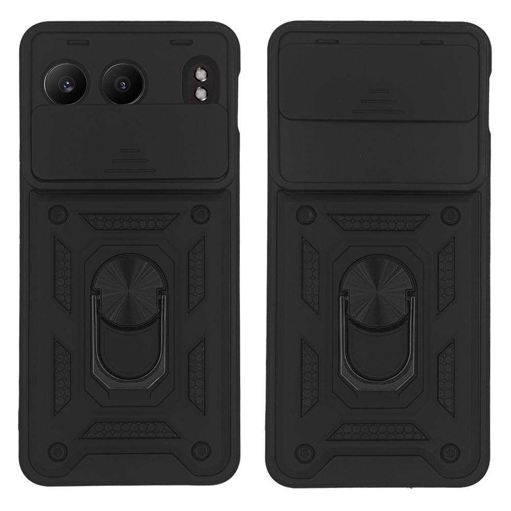 Θήκη Ring Armor CamPro Sonique για OnePlus OnePlus Nord 4 5G Μαύρο
