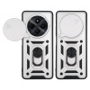Θήκη Ring Armor CamPro Sonique για Xiaomi Redmi 14C 4G / Poco C75 4G / Redmi A4 5G Ασημί