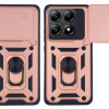 Θήκη Ring Armor CamPro Sonique για Xiaomi Xiaomi 14T Ροζ Χρυσό