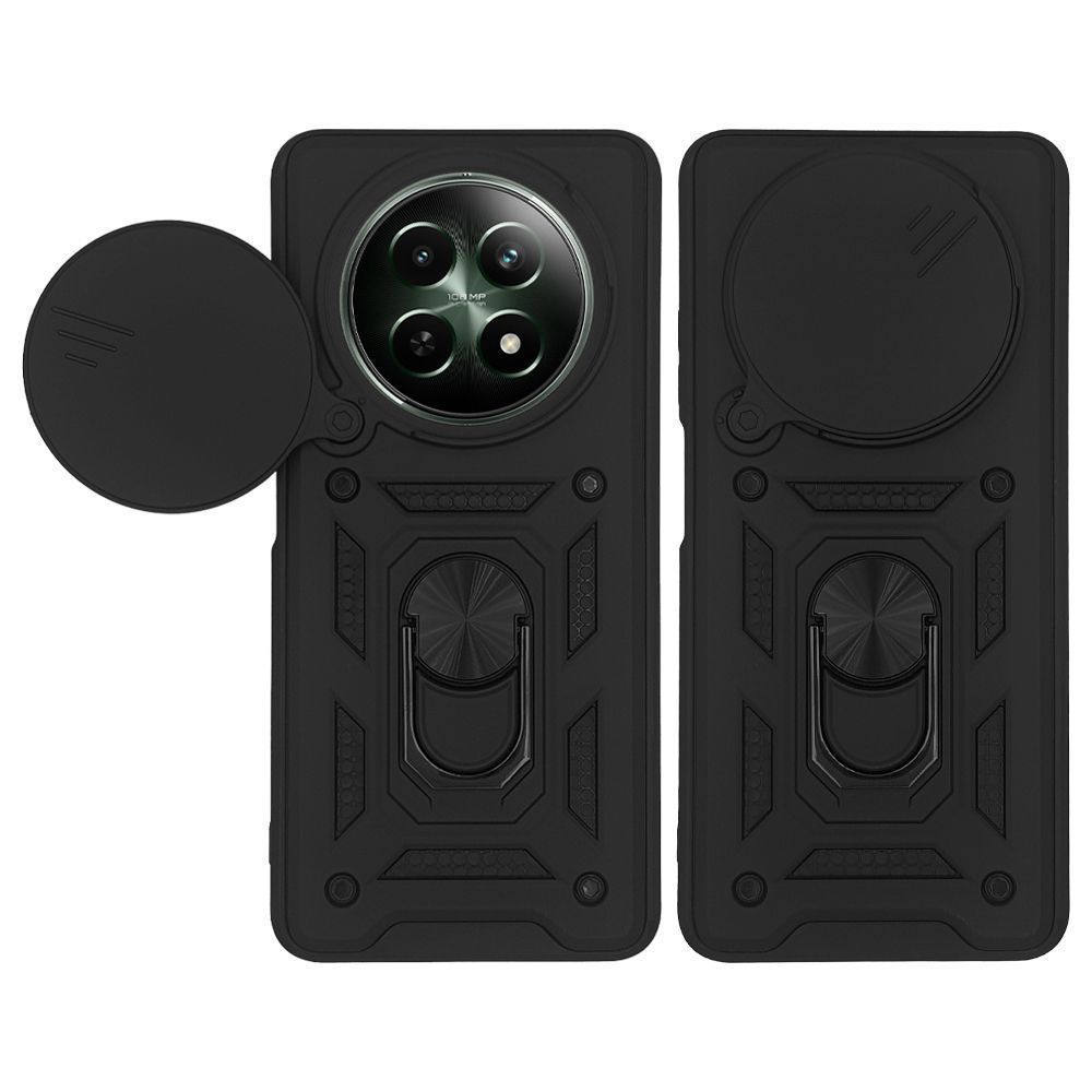 Θήκη Ring Armor CamPro Sonique Realme 12 5G / Realme 12x Μαύρο