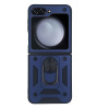 Θήκη Ring Armor CamPro Sonique για Samsung (Large Hole) Galaxy Z Flip 5 Μπλέ