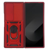 Θήκη Ring Armor CamPro Sonique για Samsung (Large Hole) Galaxy Z Fold 6 Κόκκινο