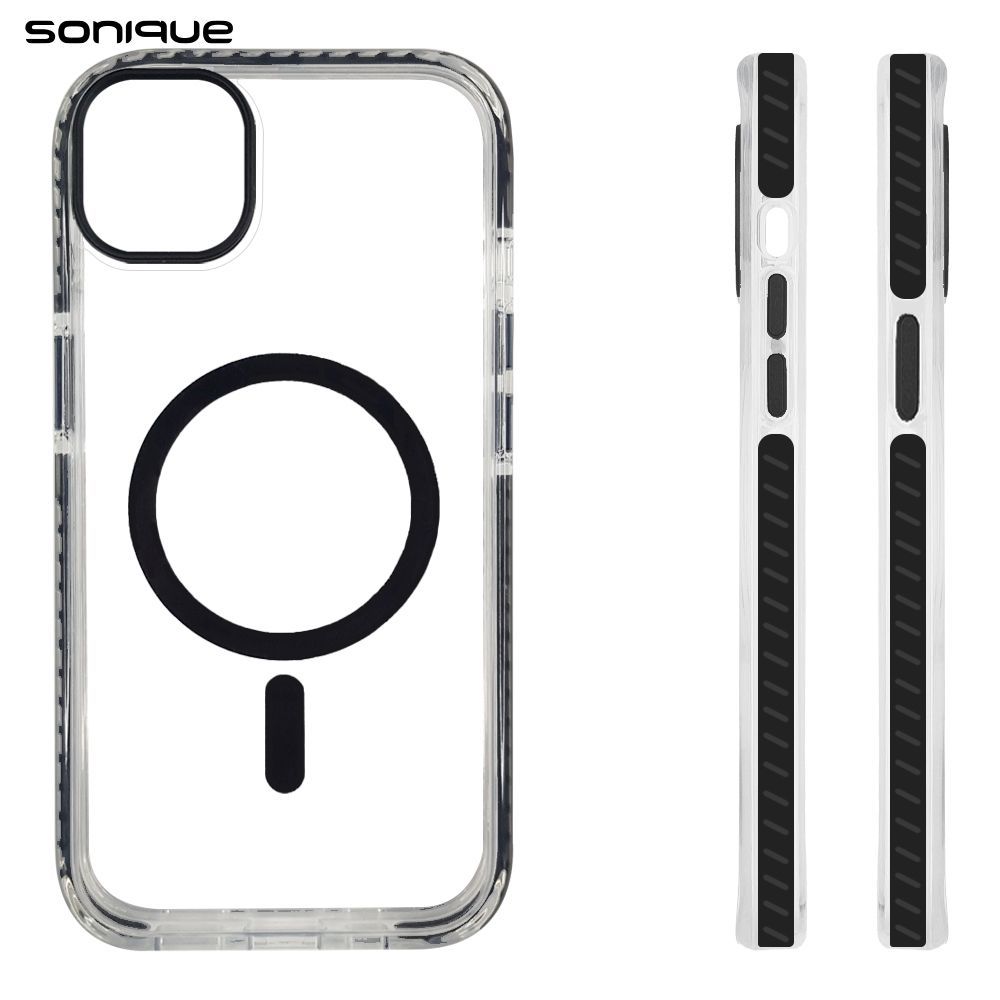 Θήκη Magnetic MagHard Pro Sonique Apple iPhone 12 / iPhone 12 Pro Μαύρο