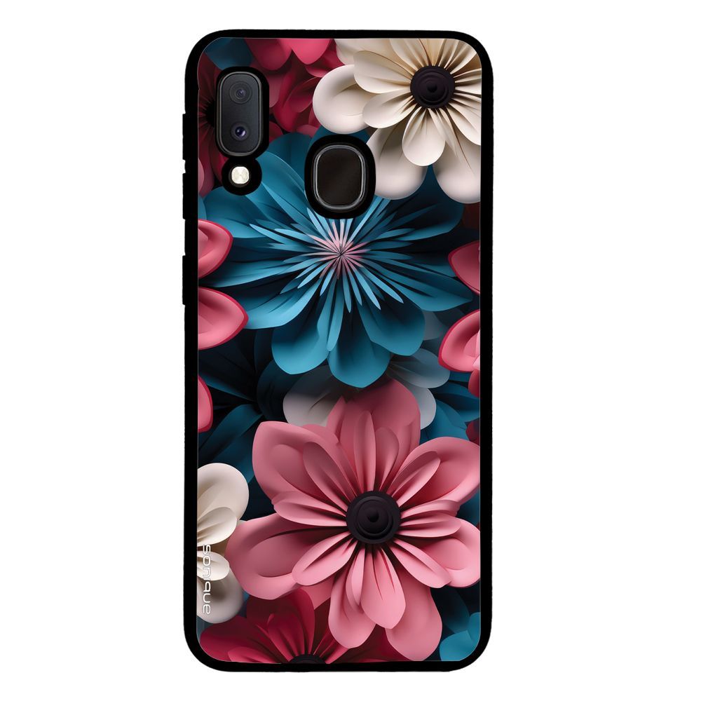 Θήκη Sonique 3D Flower Series για Samsung Galaxy A20e Ροζ 01