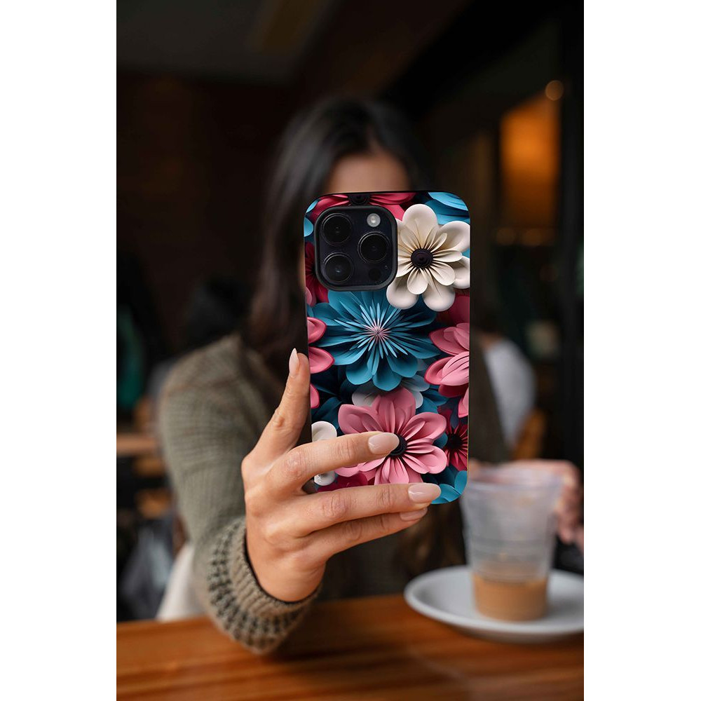 Θήκη Sonique 3D Flower Series για Realme C51 / Realme C53 / Realme Note 50 4G Ροζ 01