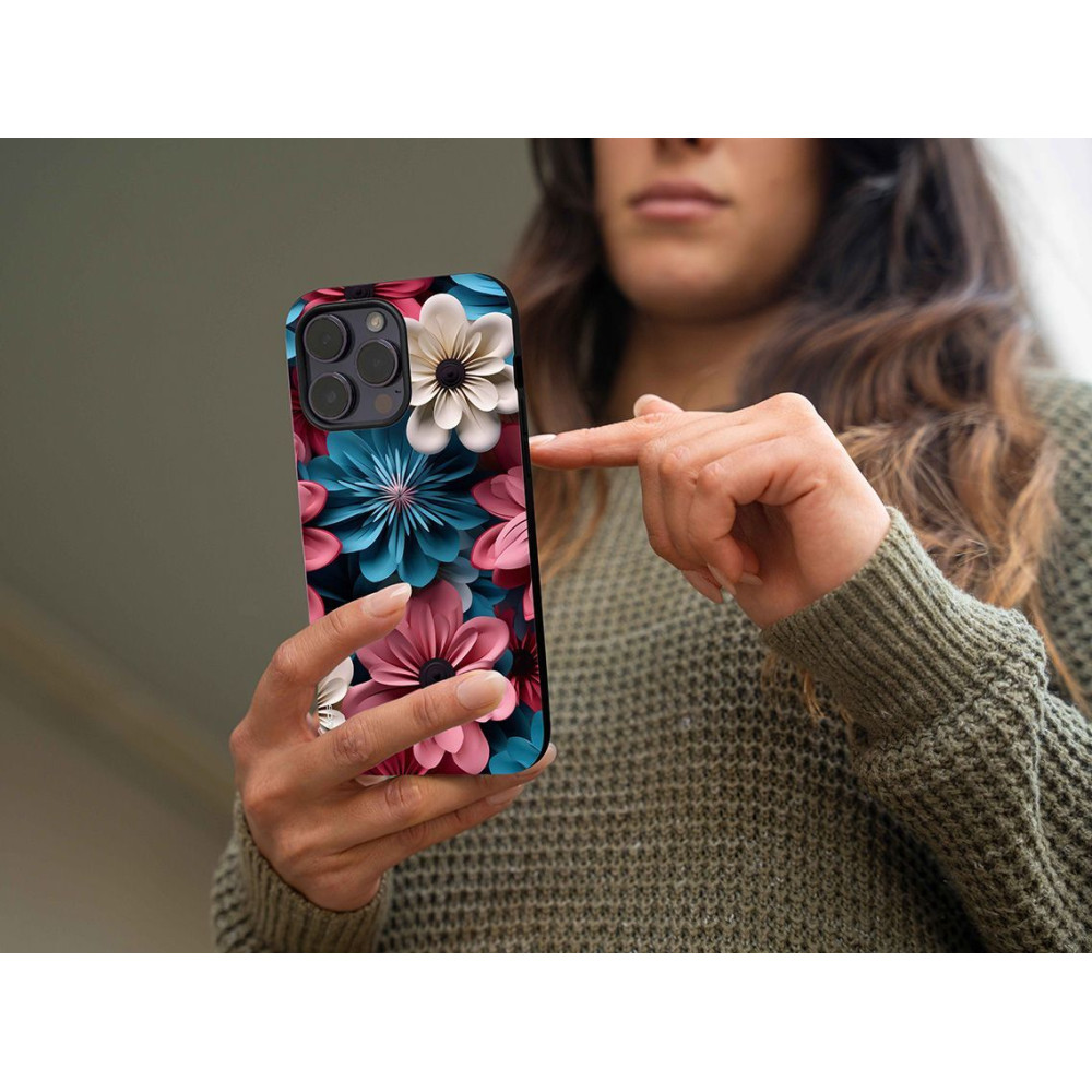 Θήκη Sonique 3D Flower Series για Realme C51 / Realme C53 / Realme Note 50 4G Ροζ 01
