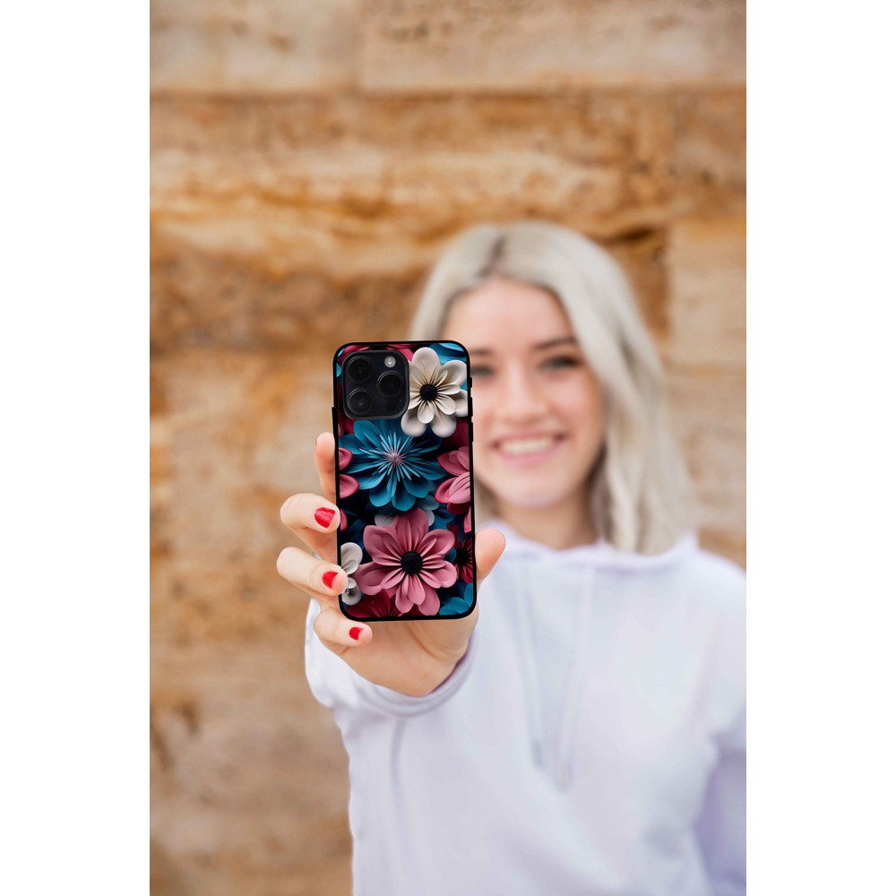 Θήκη Sonique 3D Flower Series για Realme C51 / Realme C53 / Realme Note 50 4G Ροζ 01