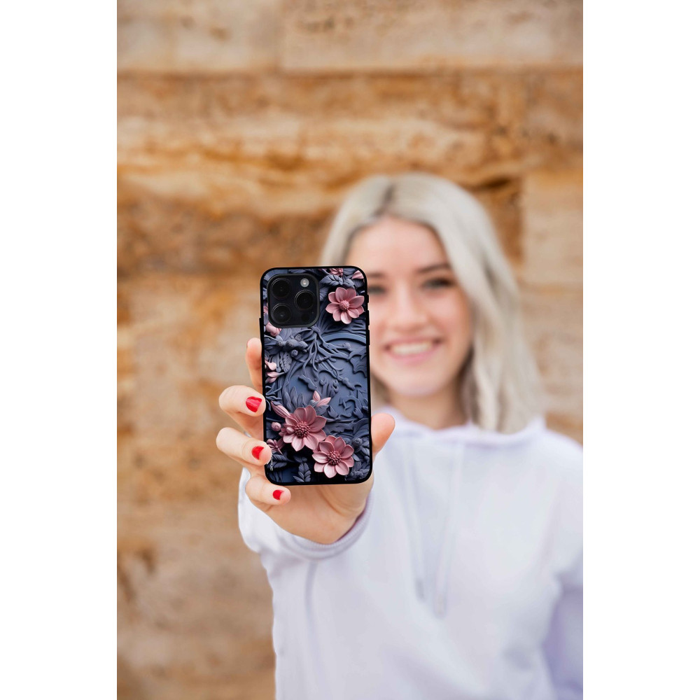 Θήκη Sonique 3D Flower Series για Realme C55 Ροζ 02
