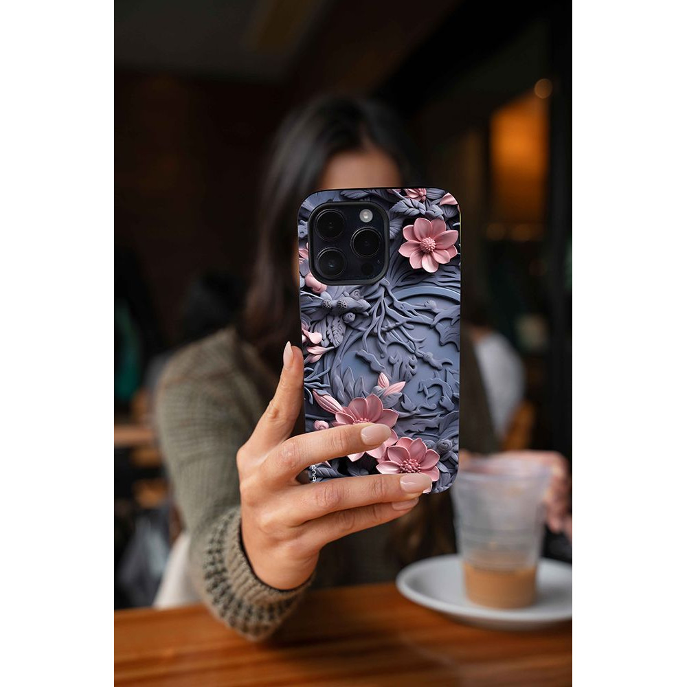 Θήκη Sonique 3D Flower Series για Realme C67 4G Ροζ 02