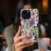 Θήκη Sonique 3D Flower Series για Huawei P30 Lite Βιολετί