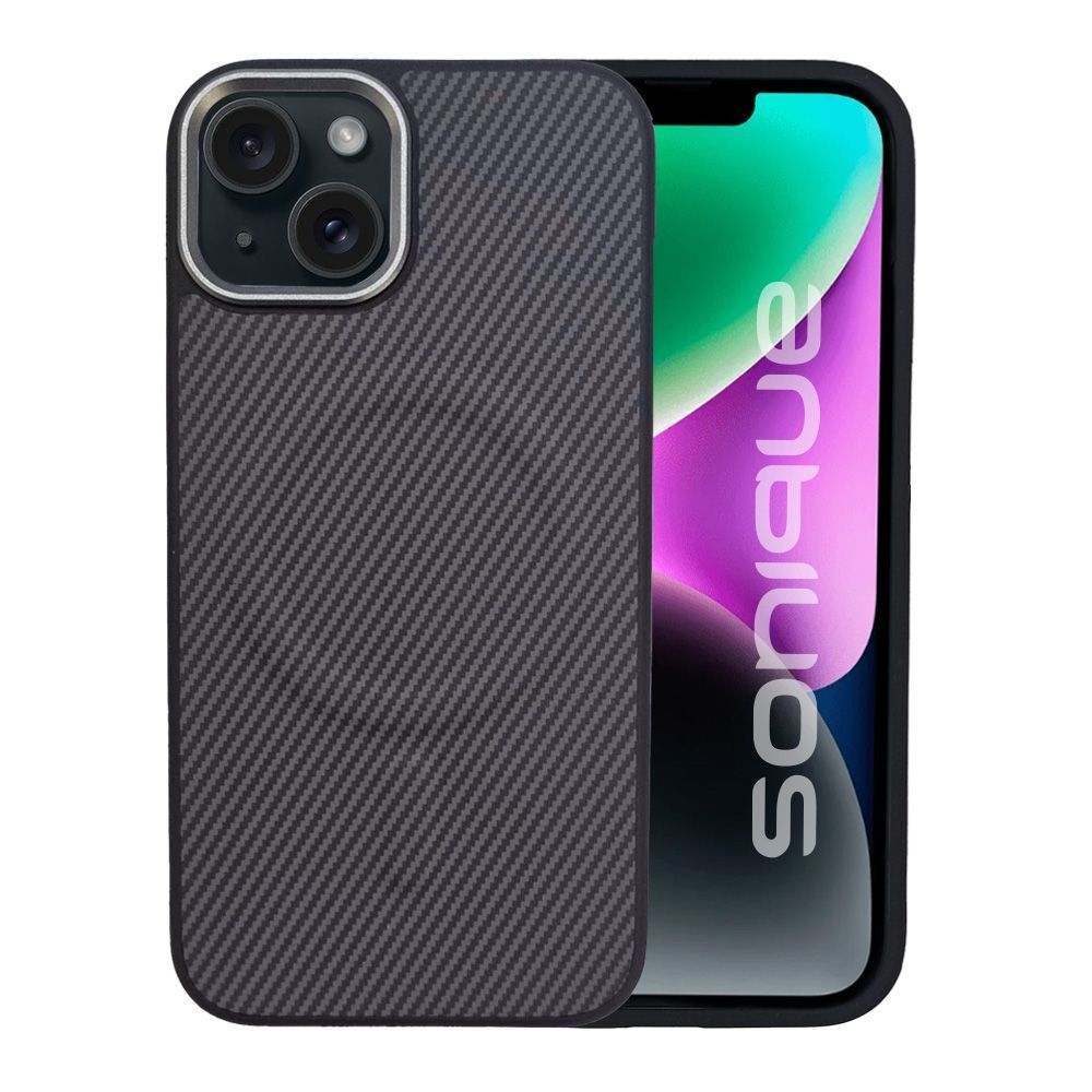 Θήκη Magnetic CarbonMag Pro Sonique Apple iPhone 15 Plus Γκρι