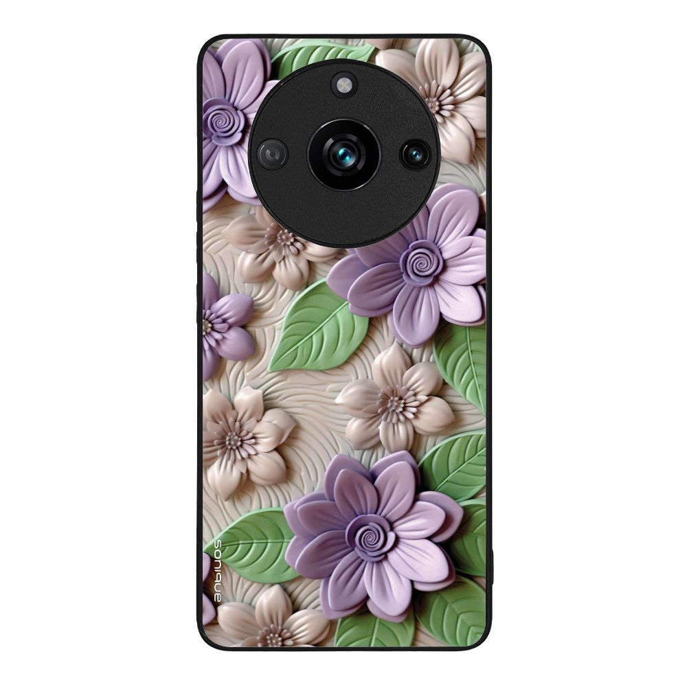 Θήκη Sonique 3D Flower Series για Realme 11 Pro 5G / Realme 11 Pro Plus 5G Βιολετί