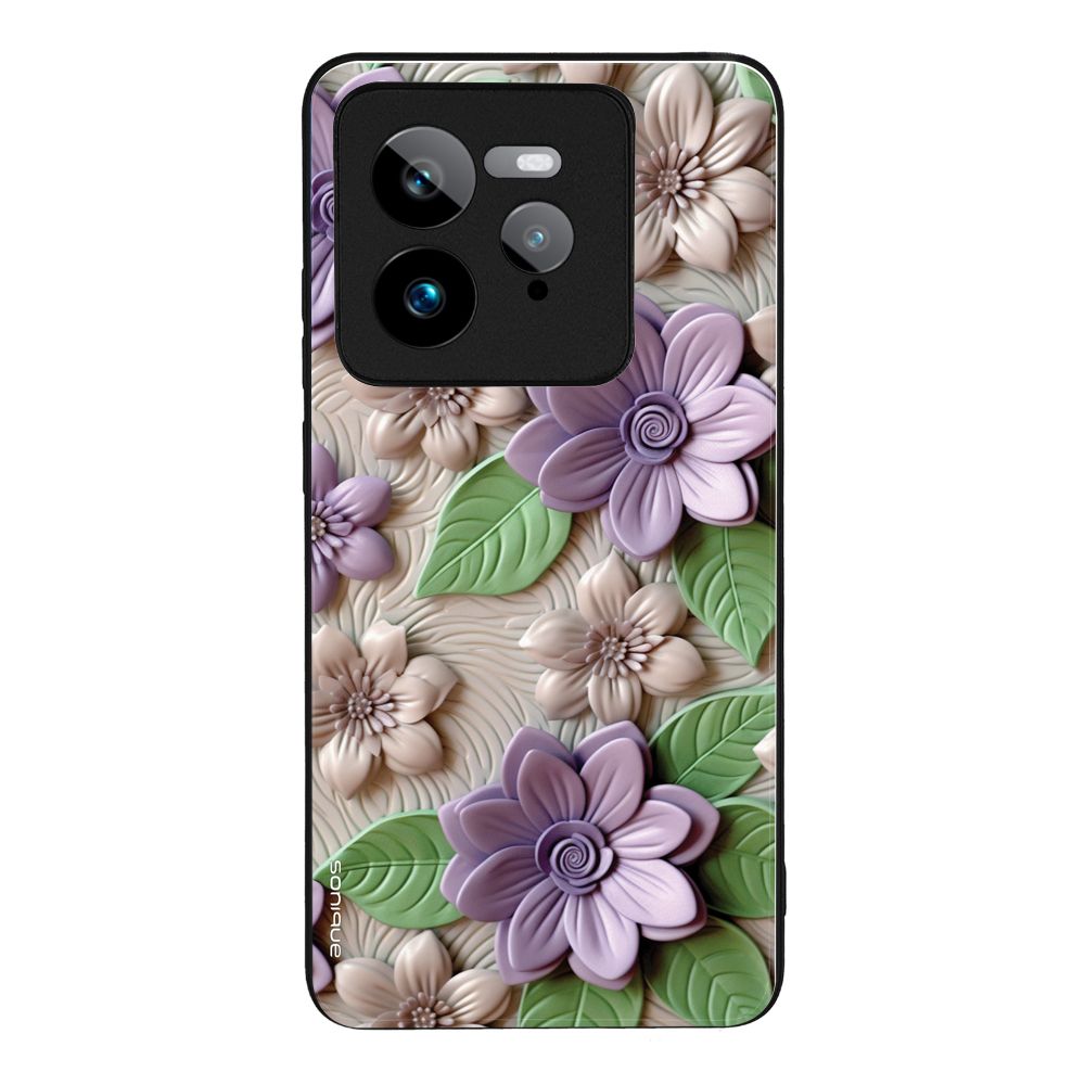 Θήκη Sonique 3D Flower Series για Realme GT 7 Pro 5G Βιολετί