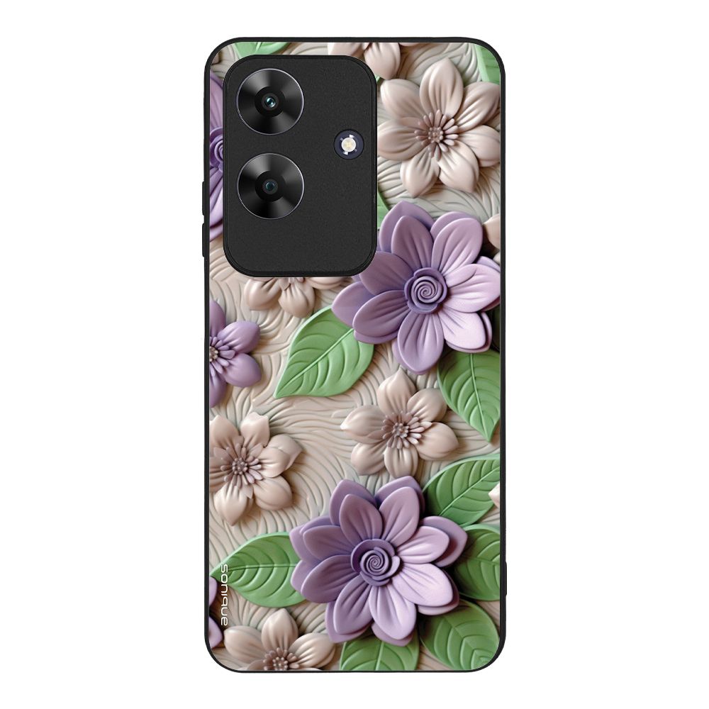 Θήκη Sonique 3D Flower Series για Realme Note 60 4G Βιολετί