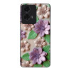 Θήκη Sonique 3D Flower Series για Motorola Moto G04 4G / Moto G04s 4G / Moto G24 4G / Moto G24 4G Power / Moto E14 4G Βιολετί