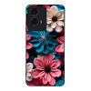 Θήκη Sonique 3D Flower Series για Motorola Moto G04 4G / Moto G04s 4G / Moto G24 4G / Moto G24 4G Power / Moto E14 4G Ροζ 01