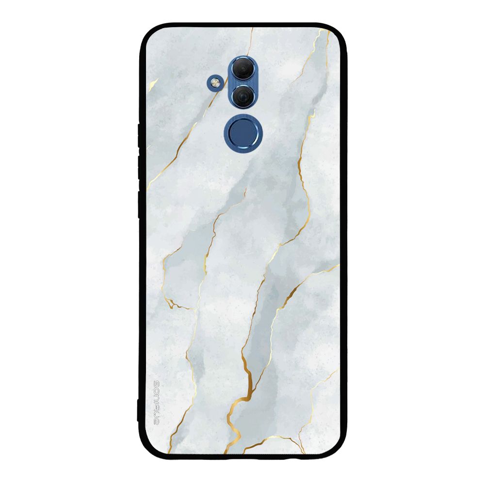 Θήκη Sonique Marble Series για Huawei Mate 20 Lite Λευκό 01