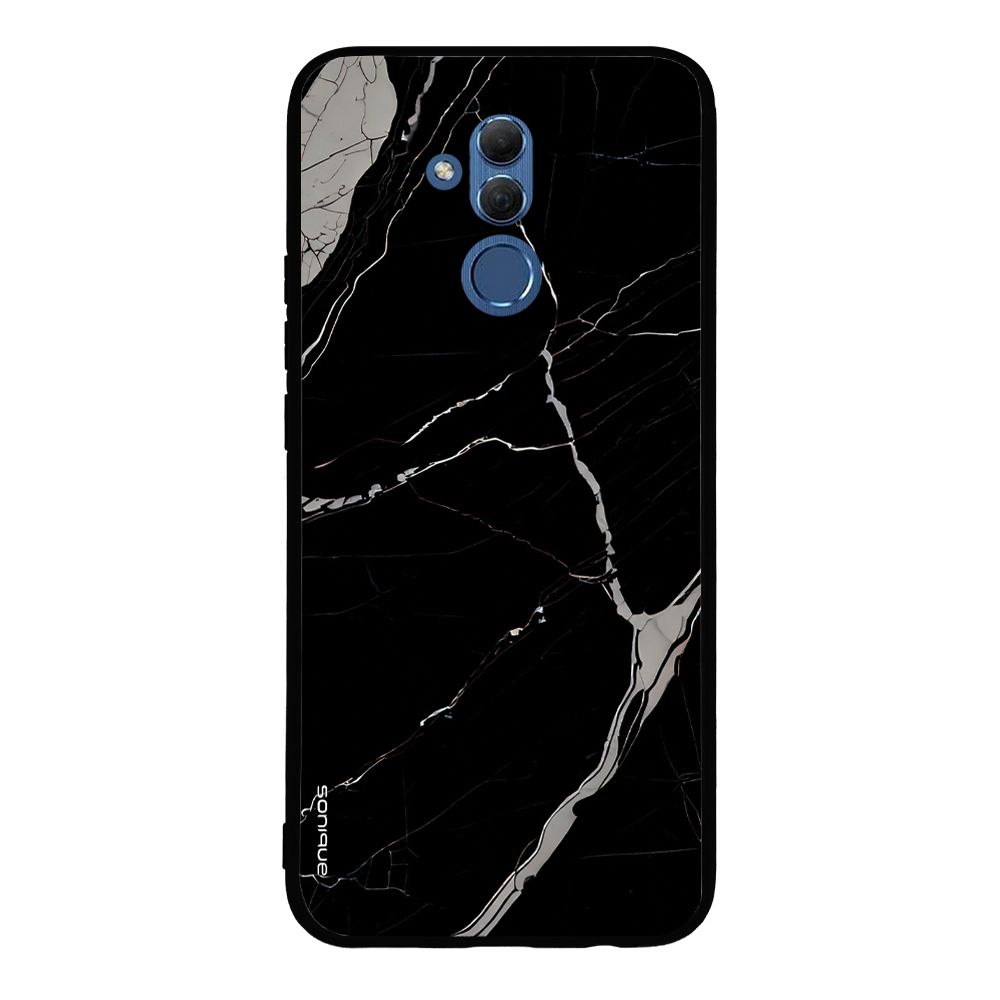 Θήκη Sonique Marble Series για Huawei Mate 20 Lite Μαύρο